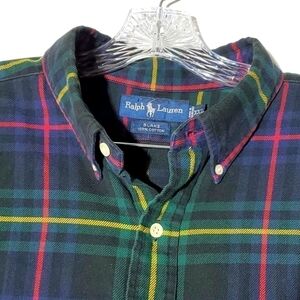 Ralph Lauren| Mens Blake Longsleeve Multi-Color Button Down Shirt Preppy  Sz.XXL